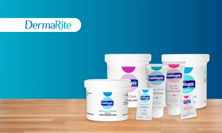 Dermarite Lantiseptic family of products for Diabetic and Incontinence Skin Care